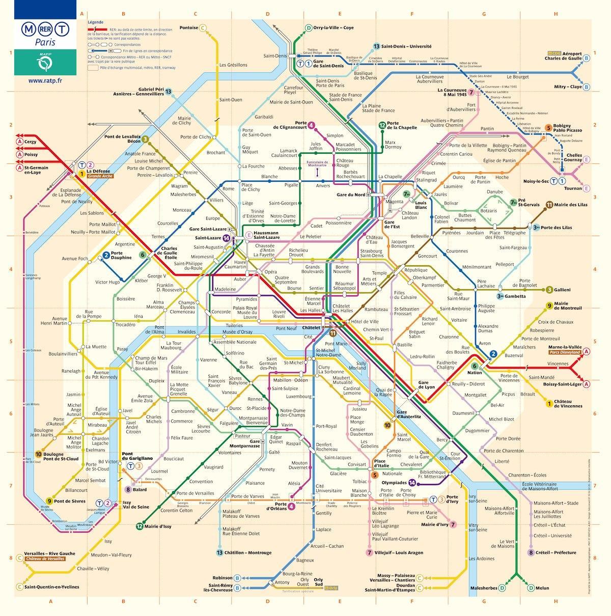 washington dc metro map with streets