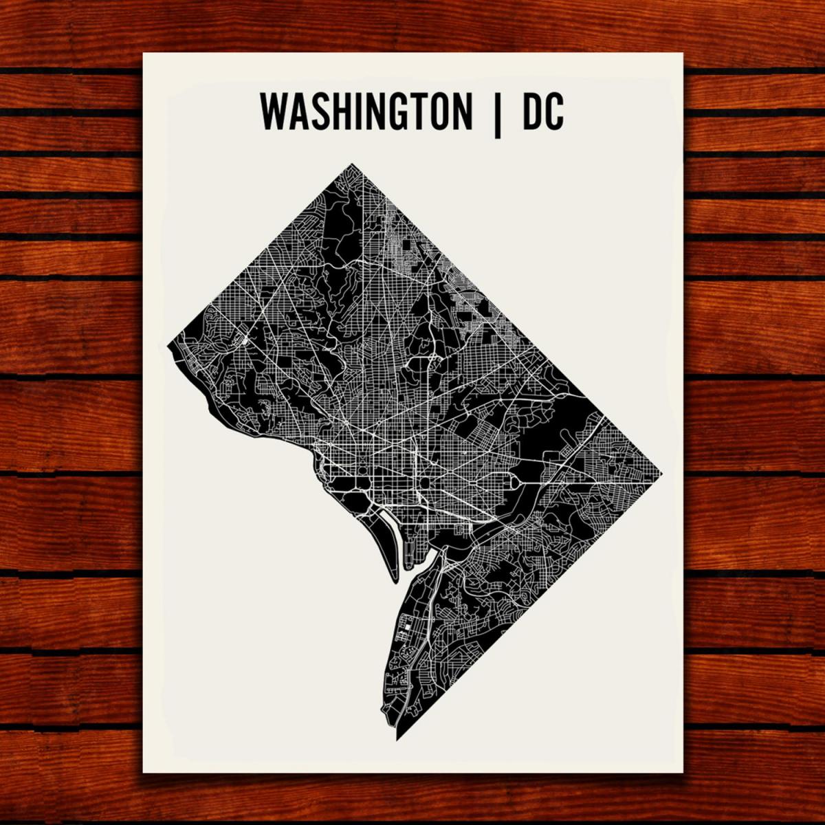dc map print