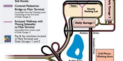 Map of iad parking