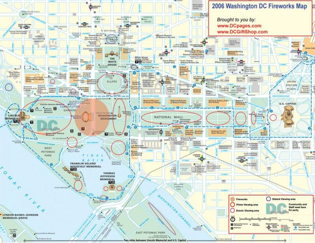 map of capitol hill white house