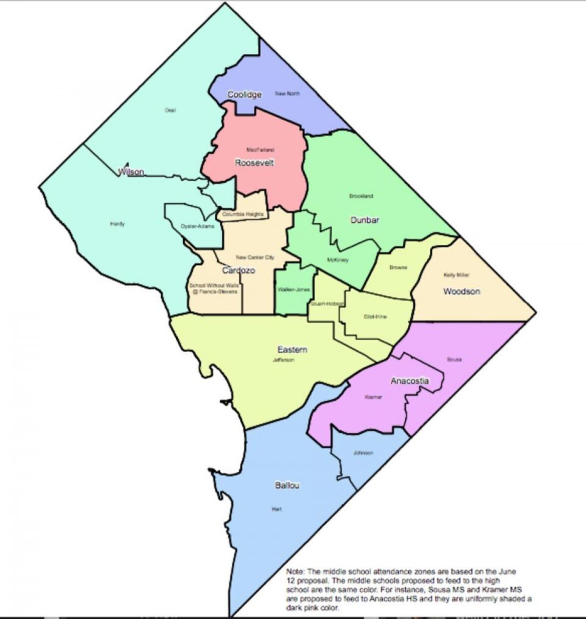 map of dc school boundary