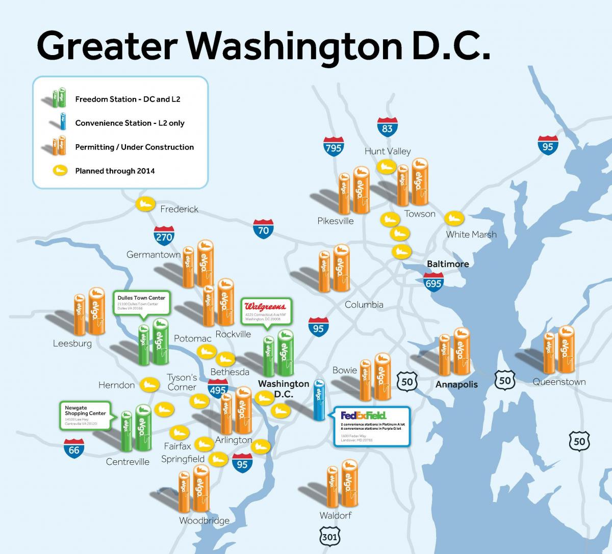 map of greater dc area