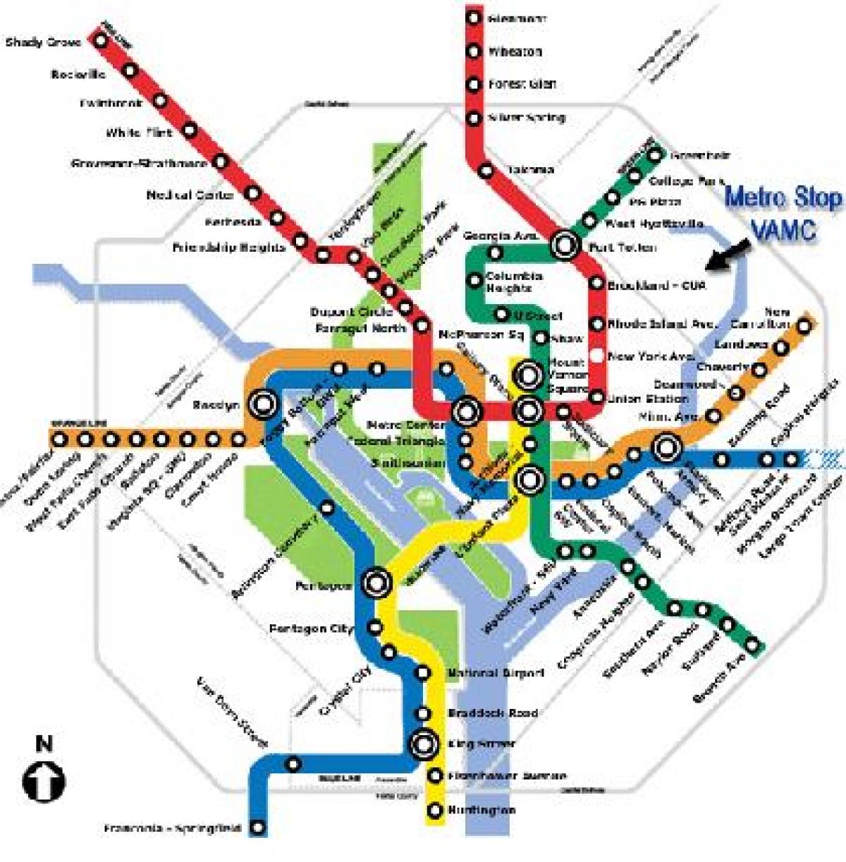 md metro map