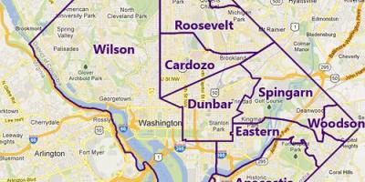 Map of dc school district 