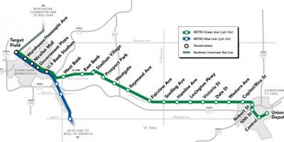 Green line dc metro map