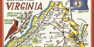 Washington dc virginia map