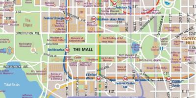 Dc national mall map